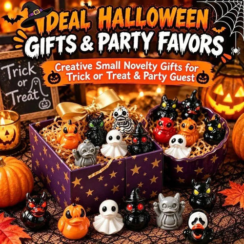 😈💀Mini Devil Ghost Skull Resin Ducks