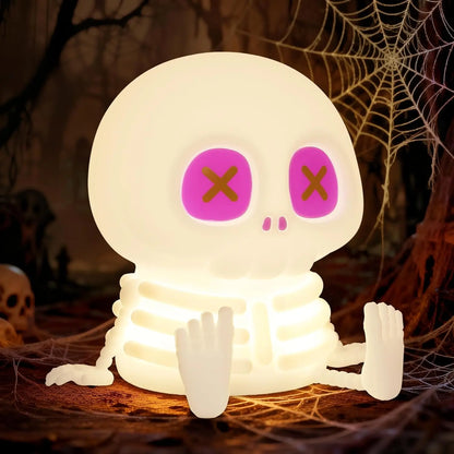👻Silicone Halloween Skull Night Light🎃