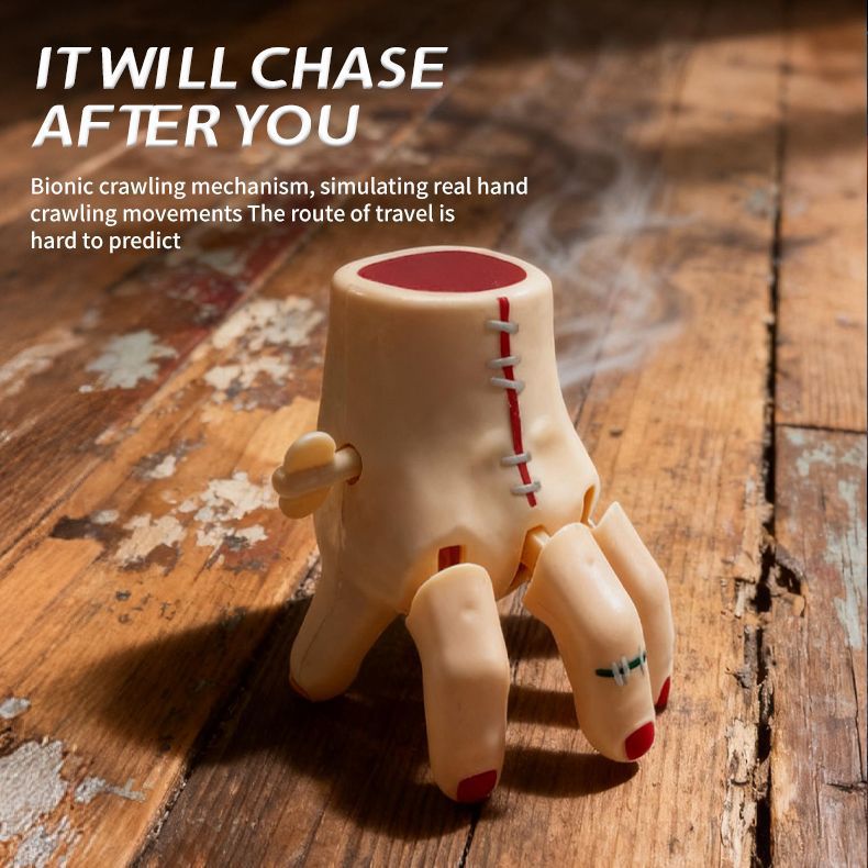 👻🖐️ Halloween Severed Hand Wind-Up Toy